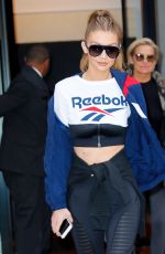 GIGI HADID Out and About in New York 12/07/2016