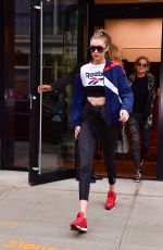 GIGI HADID Out and About in New York 12/07/2016