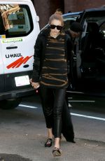 GIGI HADID Out and About in New York 12/09/2016