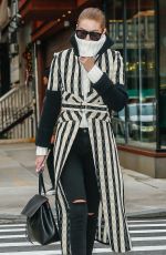 GIGI HADID Out in New York 12/12/2016