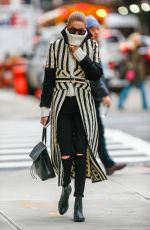 GIGI HADID Out in New York 12/12/2016