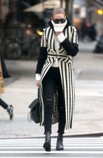 GIGI HADID Out in New York 12/12/2016
