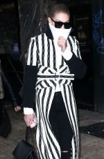 GIGI HADID Out in New York 12/12/2016