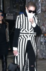 GIGI HADID Out in New York 12/12/2016