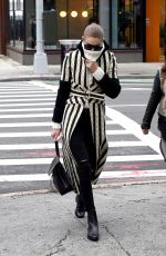GIGI HADID Out in New York 12/12/2016