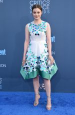 GILLIAN JACOBS at 22nd Annual Critics’ Choice Awards in Santa Monica 12/11/2016