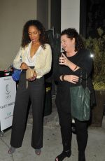 GINA TORRES at Catch LA in West Hollywood 12/28/2016