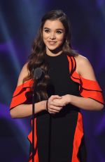 HAILEE STEINFELD at Billboard Women in Music 2016 in New York 12/09/2016