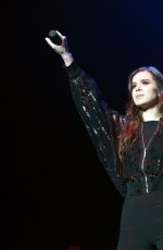 HAILEE STEINFELD Performs at Kiss 95.1 Kissmas Concert at Spectrum Center in Charlotte 12/13/2016