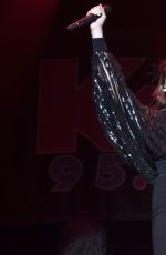 HAILEE STEINFELD Performs at Kiss 95.1 Kissmas Concert at Spectrum Center in Charlotte 12/13/2016