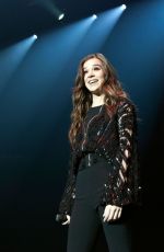 HAILEE STEINFELD Performs at the Kiss 95.1 Kissmas Concert in Charlotte 12/13/2016