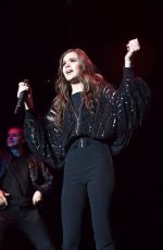HAILEE STEINFELD Performs at the Kiss 95.1 Kissmas Concert in Charlotte 12/13/2016