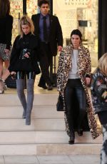 HAILEY BALDWIN and KENDALL JENNER Out in Beverly Hills 12/07/2016