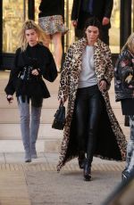 HAILEY BALDWIN and KENDALL JENNER Out in Beverly Hills 12/07/2016