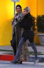 HAILEY BALDWIN and KENDALL JENNER Out in Beverly Hills 12/07/2016