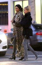 HAILEY BALDWIN and KENDALL JENNER Out in Beverly Hills 12/07/2016