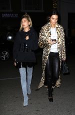 HAILEY BALDWIN and KENDALL JENNER Out in Beverly Hills 12/07/2016