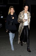 HAILEY BALDWIN and KENDALL JENNER Out in Beverly Hills 12/07/2016