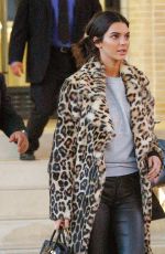 HAILEY BALDWIN and KENDALL JENNER Out in Beverly Hills 12/07/2016