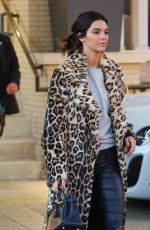 HAILEY BALDWIN and KENDALL JENNER Out in Beverly Hills 12/07/2016