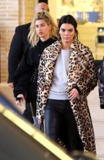 HAILEY BALDWIN and KENDALL JENNER Out in Beverly Hills 12/07/2016