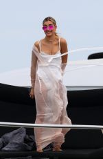 HAILEY BALDWIN at a Boat in Sydney 12/04/2016