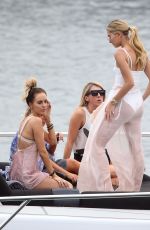 HAILEY BALDWIN at a Boat in Sydney 12/04/2016