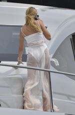 HAILEY BALDWIN at a Boat in Sydney 12/04/2016