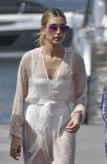 HAILEY BALDWIN at a Boat in Sydney 12/04/2016