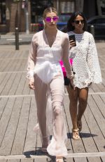 HAILEY BALDWIN at a Boat in Sydney 12/04/2016