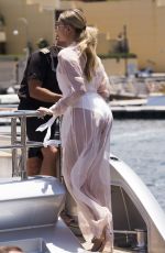 HAILEY BALDWIN at a Boat in Sydney 12/04/2016