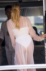 HAILEY BALDWIN at a Boat in Sydney 12/04/2016