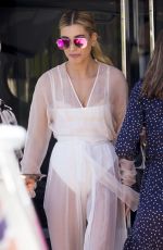 HAILEY BALDWIN at a Boat in Sydney 12/04/2016