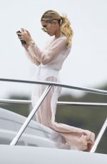 HAILEY BALDWIN at a Boat in Sydney 12/04/2016