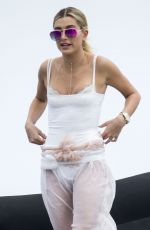 HAILEY BALDWIN at a Boat in Sydney 12/04/2016