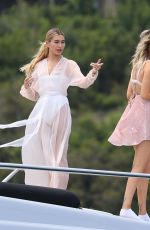 HAILEY BALDWIN at a Boat in Sydney 12/04/2016