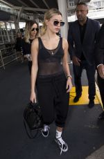 HAILEY BALDWIN at Airport in Sydney 12/04/2016
