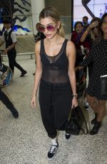 HAILEY BALDWIN at Airport in Sydney 12/04/2016