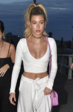 HAILEY BALDWIN at Icebergs Dining Room at Bondi Beach 12/05/2016