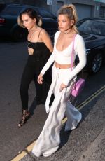 HAILEY BALDWIN at Icebergs Dining Room at Bondi Beach 12/05/2016