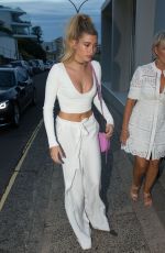 HAILEY BALDWIN at Icebergs Dining Room at Bondi Beach 12/05/2016