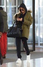 HAILEY BALDWIN at JFK Airport in New York 12/19/2016