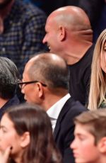 HAILEY BALDWIN at Nets