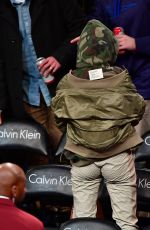 HAILEY BALDWIN at Nets