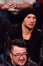 HAILEY BALDWIN at Nets