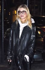 HAILEY BALDWIN Out for Dinner at Mercer Kitchen in New York 12/09/2016