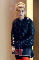 HAILEY BALDWIN Shopping in Beverly Hills 12/07/2016