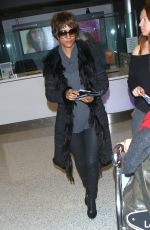 HALLE BERRY at Los Angeles International Airport 12/11/2016
