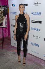 HEIDI KLUM at Ocean Drive Magazine December Issuce Cover Party in Miami 11/29/2016