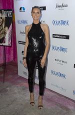 HEIDI KLUM at Ocean Drive Magazine December Issuce Cover Party in Miami 11/29/2016